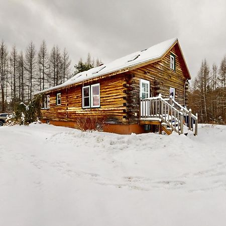 Twin View Log Home Carroll Buitenkant foto
