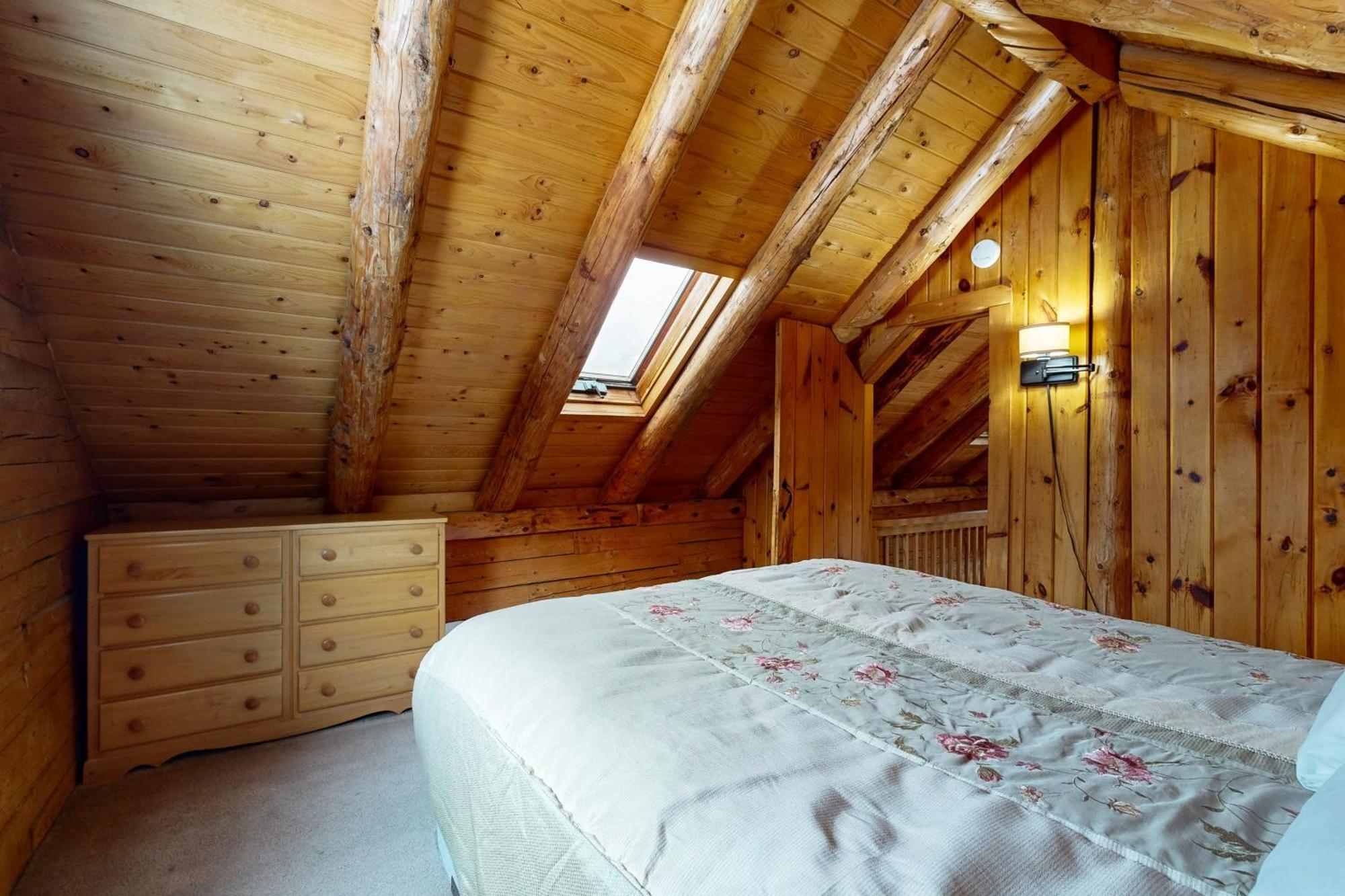 Twin View Log Home Carroll Buitenkant foto
